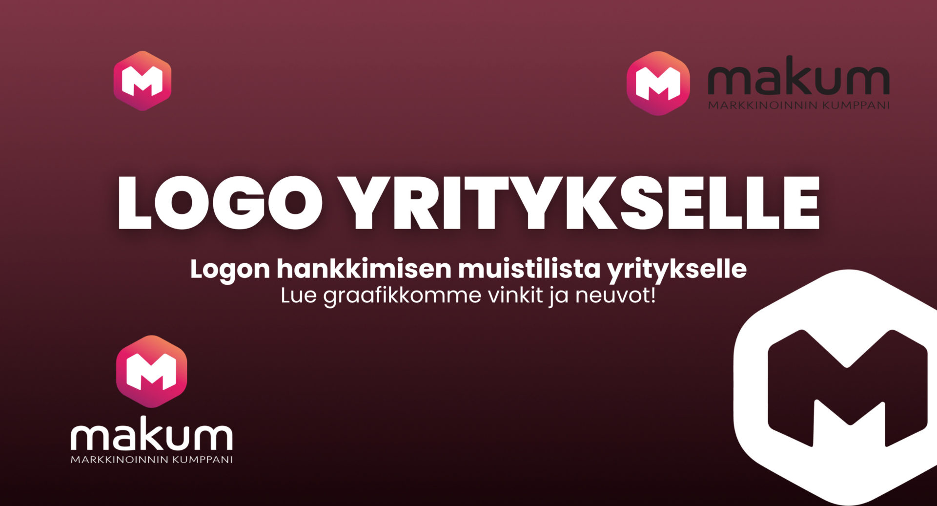 Logo yritykselle – Logon hankkimisen muistilista yritykselle