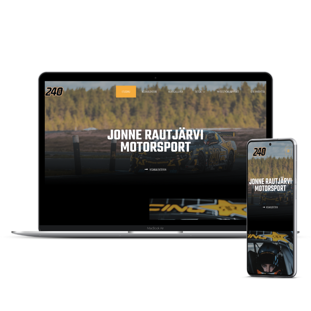 Jonne Rautjärvi Motorsport verkkosivut Makum