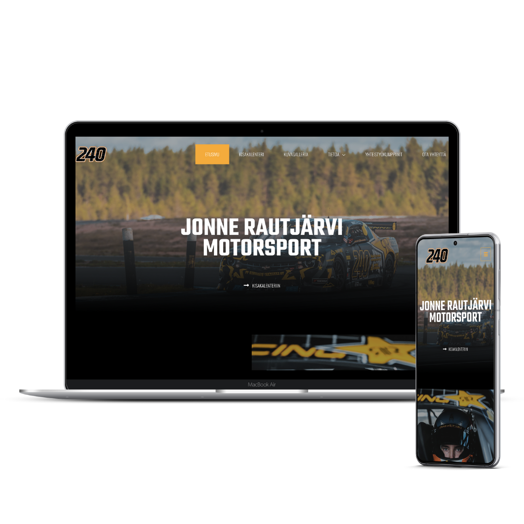 Jonne Rautjärvi Motorsport verkkosivut Makum