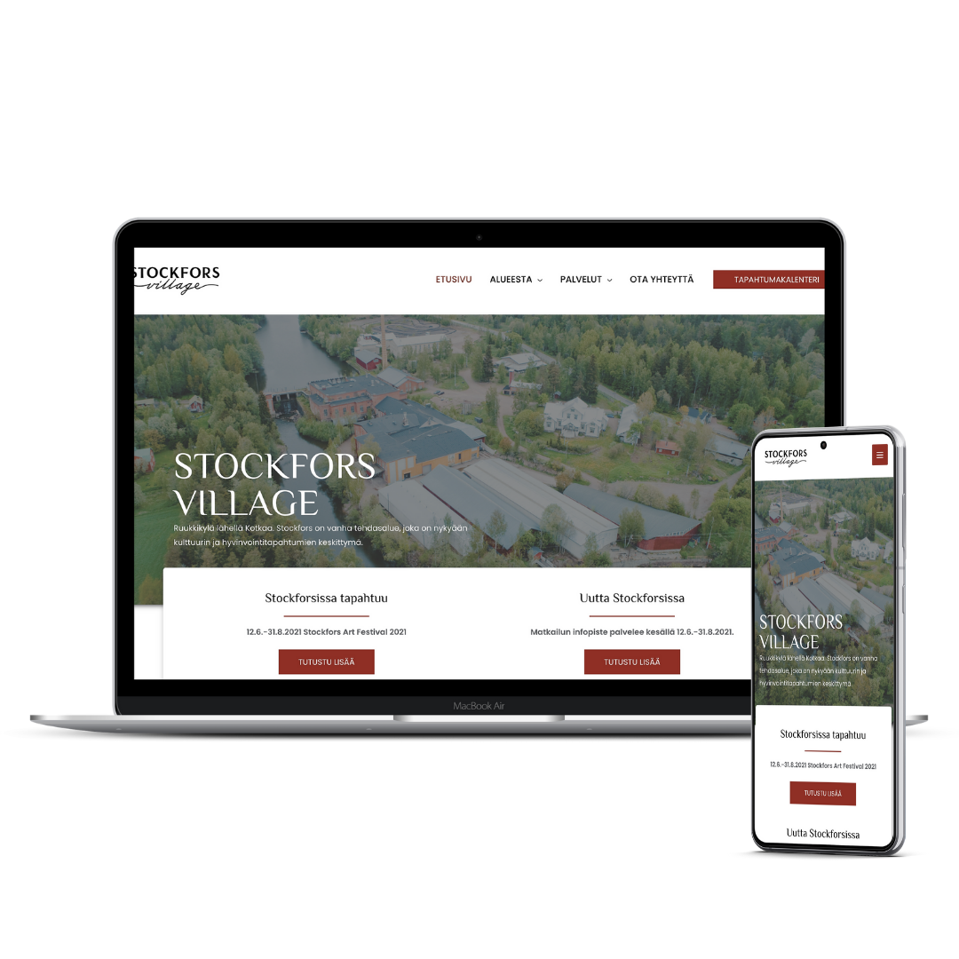 Stockfors Village, Markkinoinnin Kumppanin Makum
