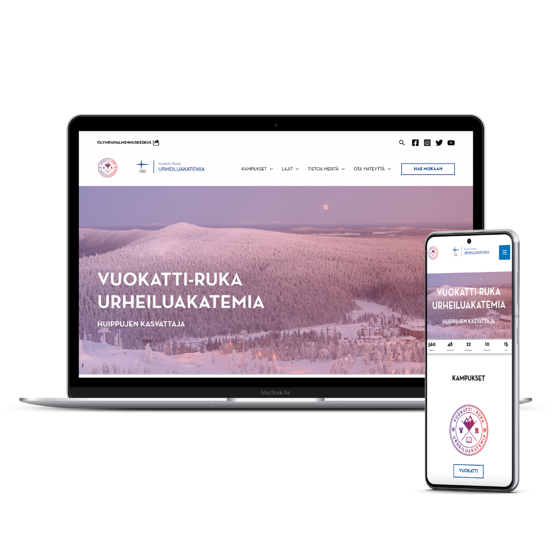Vuokatti-Ruka Urheiluakatemia 2022 Makum Referenssi