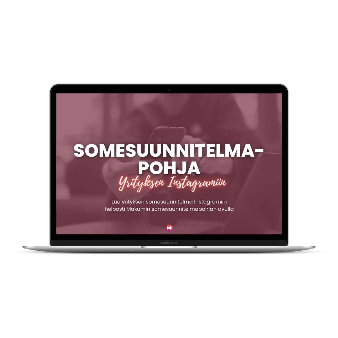 Somesuunnitelmapohja Makum verkkokauppa